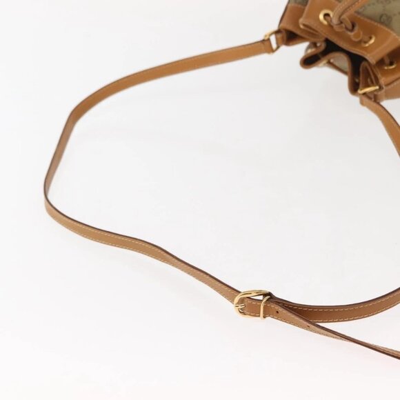 GUCCI GG Canvas Shoulder Bag Beige Gold Auth 150040 - Picture 8 of 16